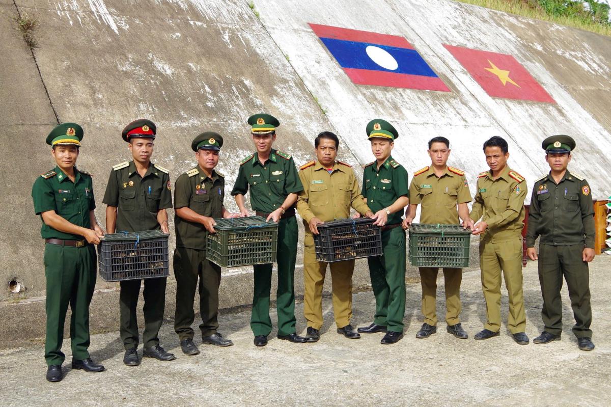 Những người lính Biên phòng gắn kết tình hữu nghị Việt - Lào