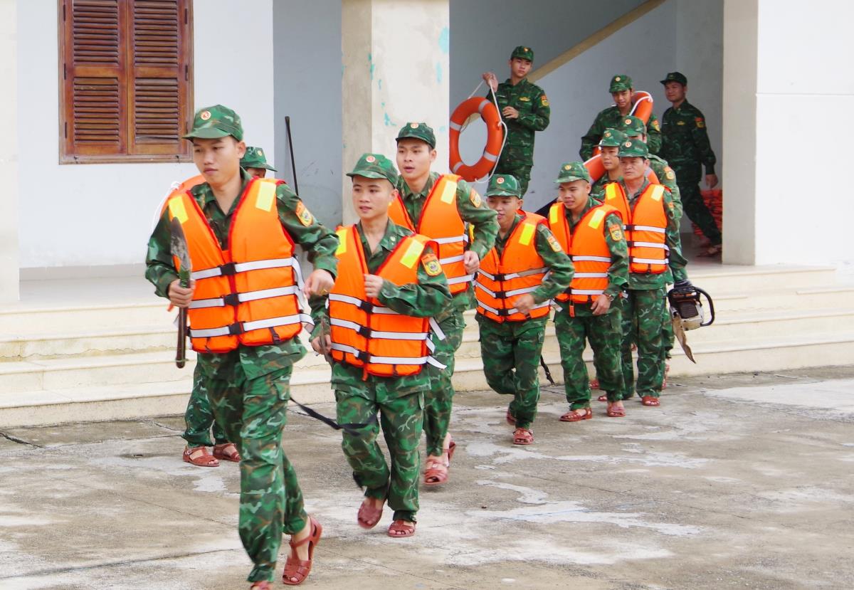 BĐBP Khánh Hoà sẵn sàng ứng phó với bão Trami