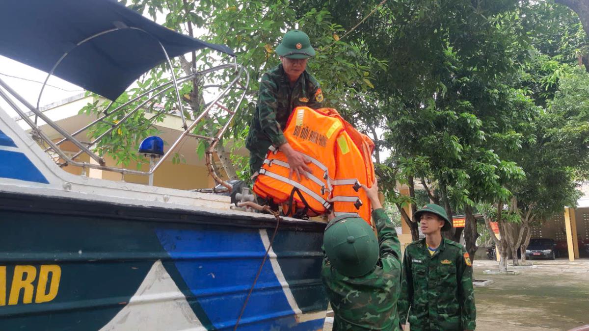 BĐBP Quảng Bình: Sẵn sàng lực lượng, phương tiện ứng phó với bão Trami