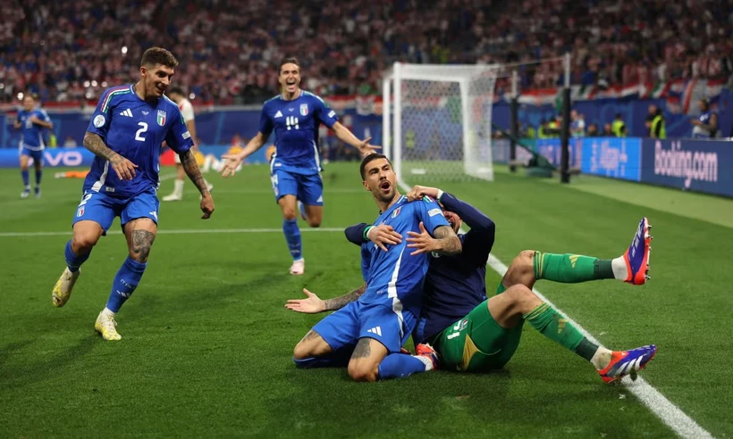 Kết quả EURO 2024 hôm nay 25/6: Italy vào vòng 1/8 nhờ bàn thắng phút 908
