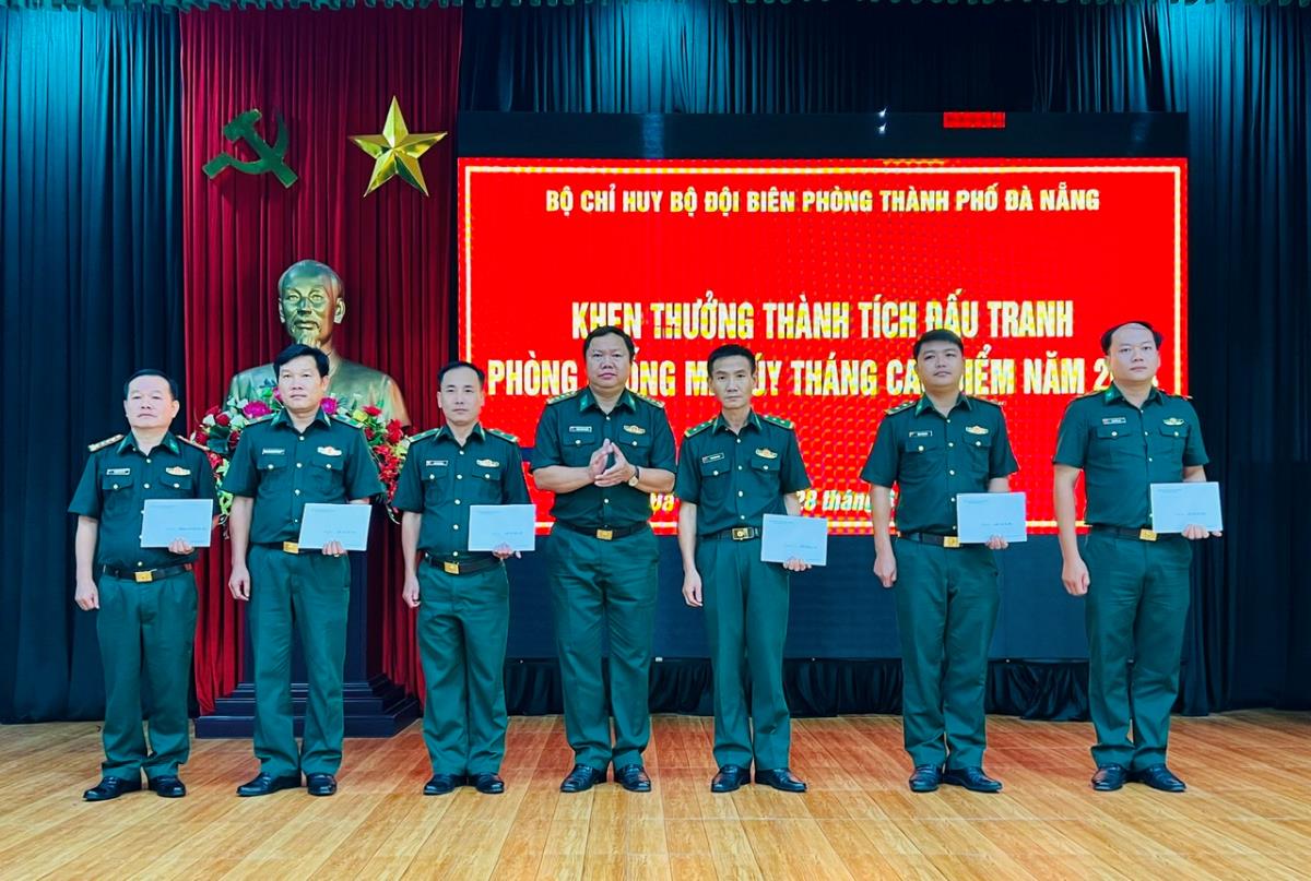 BĐBP Đà Nẵng trao thưởng thành tích Tháng hành động phòng, chống ma túy năm 2024
