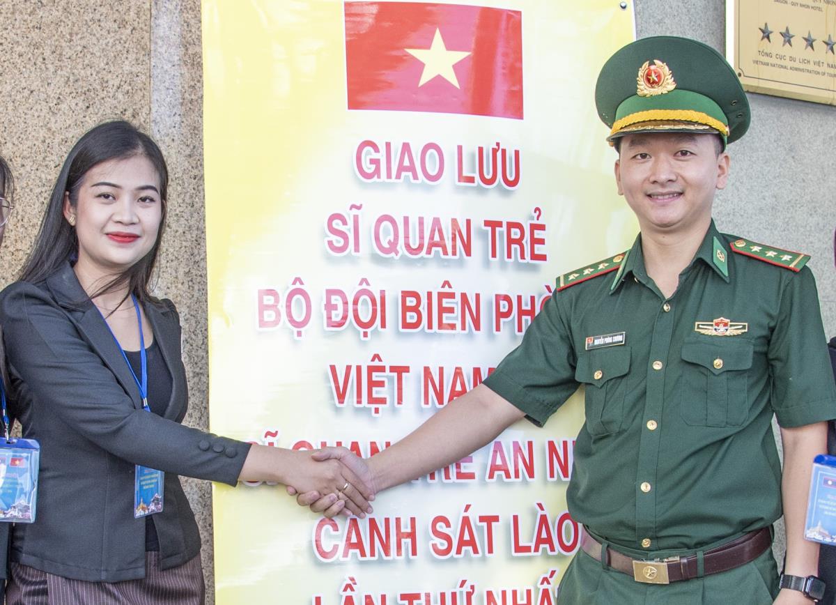 Đoàn sĩ quan trẻ BĐBP Việt Nam và sĩ quan trẻ An ninh, Cảnh sát Lào kết thúc các hoạt động giao lưu tại thành phố Quy Nhơn, tỉnh Bình Định