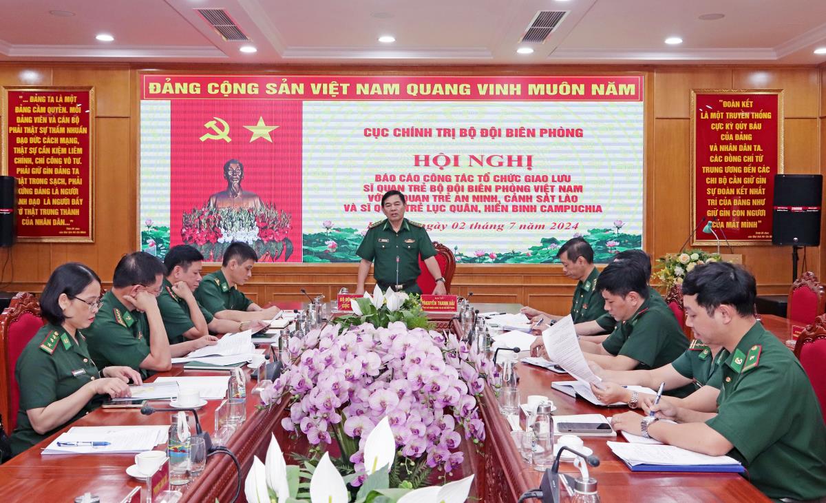 Sẵn sàng tổ chức chương trình giao lưu Sĩ quan trẻ BĐBP Việt Nam với Sĩ quan trẻ An ninh, Cảnh sát Lào và Lục quân, Hiến binh Campuchia