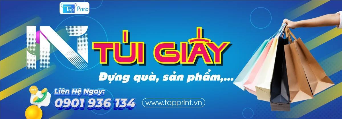 Topprint - Đơn vị in túi giấy giá rẻ tại TPHCM  Hà Nội