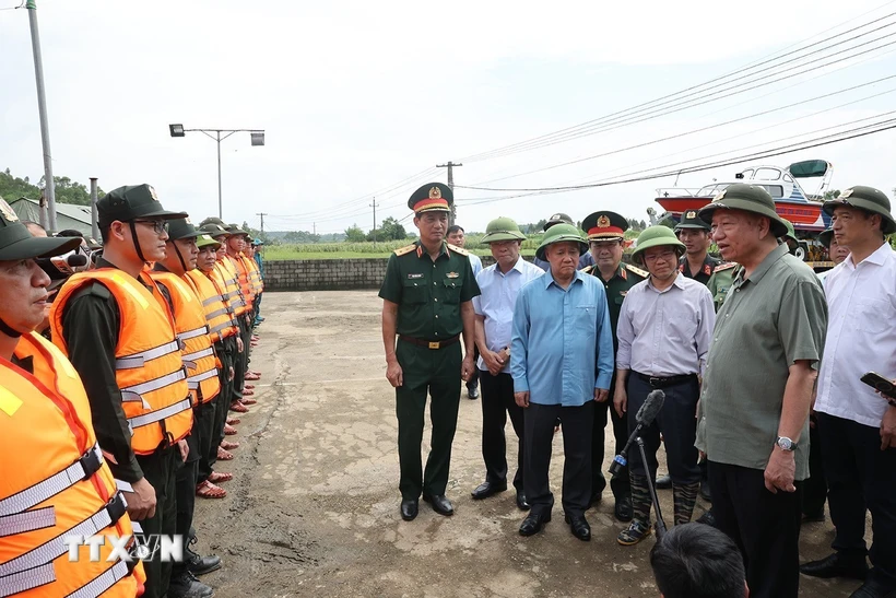 Tổng Bí thư, Chủ tịch nước Tô Lâm: Xác định cứu dân là ưu tiên cao nhất