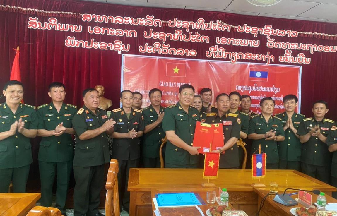 Hội đàm giữa Bộ Chỉ huy BĐBP Thanh Hóa và Bộ Chỉ huy Quân sự tỉnh Hủa Phăn (Lào)