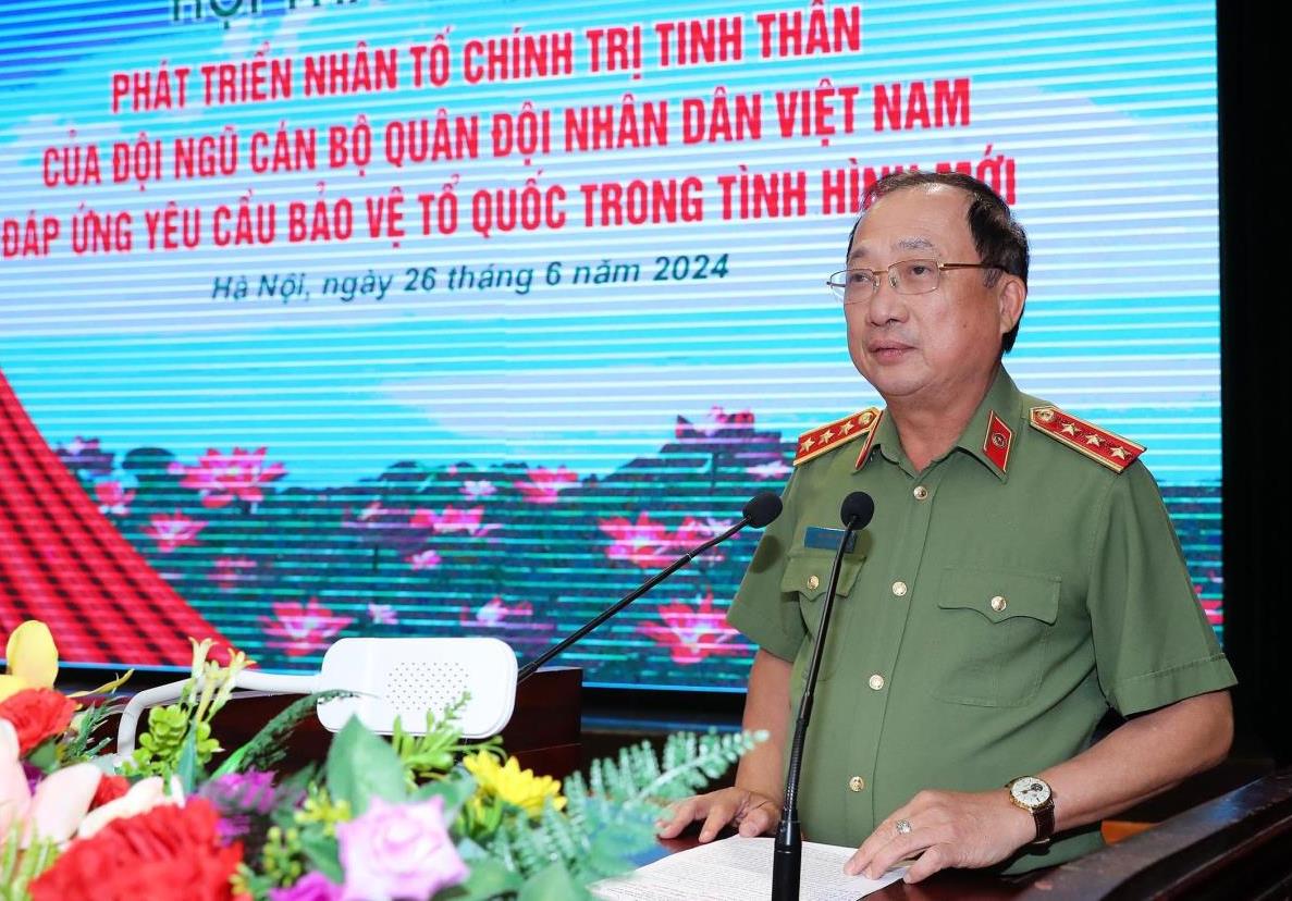 Phát triển nhân tố chính trị tinh thần của đội ngũ cán bộ Quân đội nhân dân Việt Nam