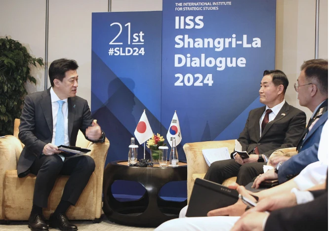 Shangri-La 2024: Bộ trưởng Nhật Bản-Hàn Quốc lần đầu gặp song phương trong 1 năm